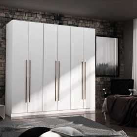 High End Modern Wooden Armoire Wardrobe For Sale