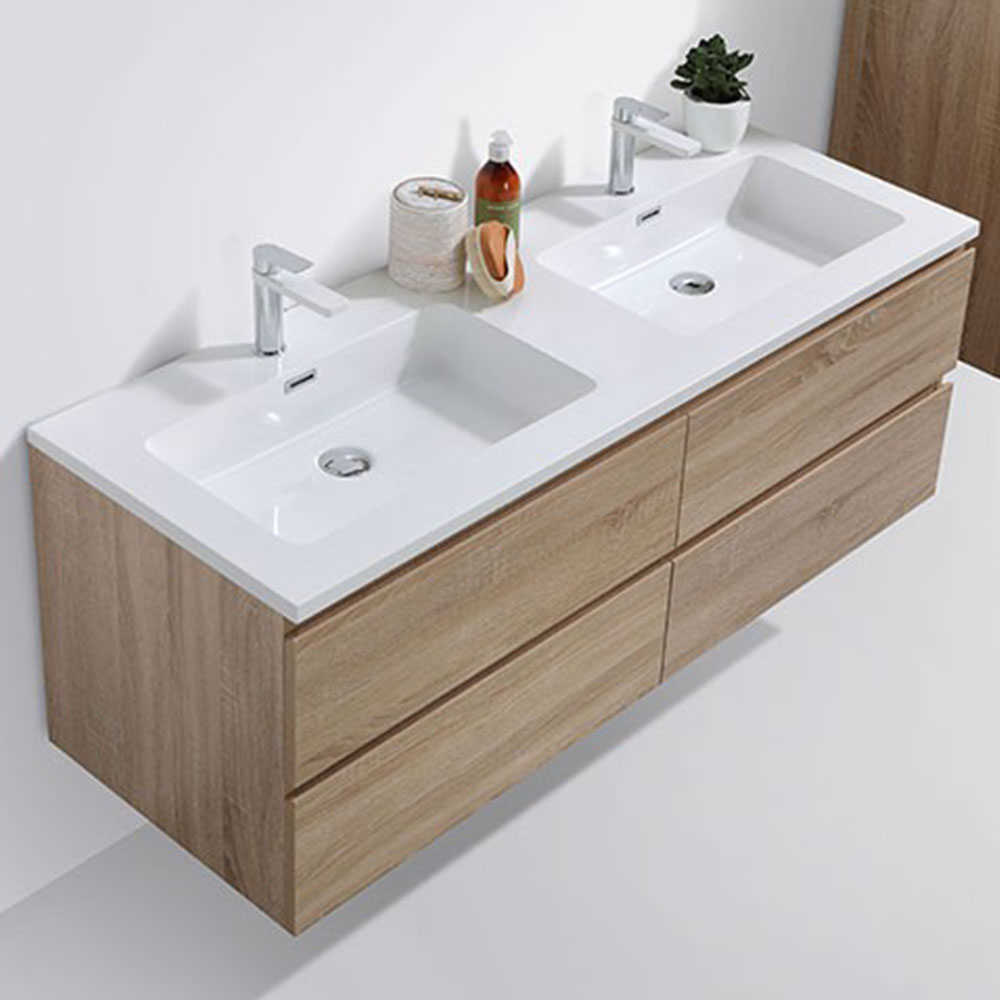 High End Wooden Vanity Bathroom Cabinet Banda Living